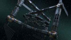 space station variants 3D