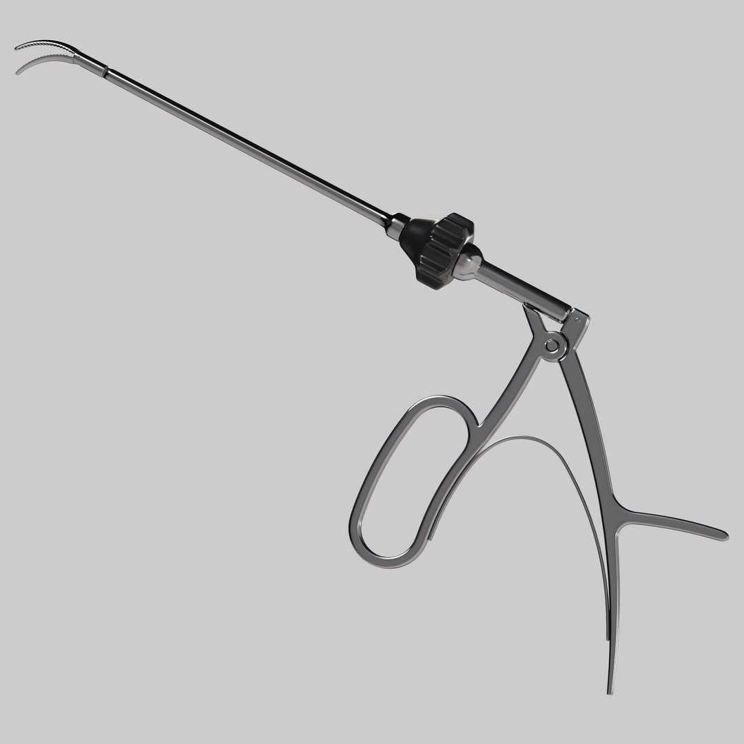 3D Laparoscopic Instrument TurboSquid 1962507
