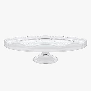 Glass cake stand 2