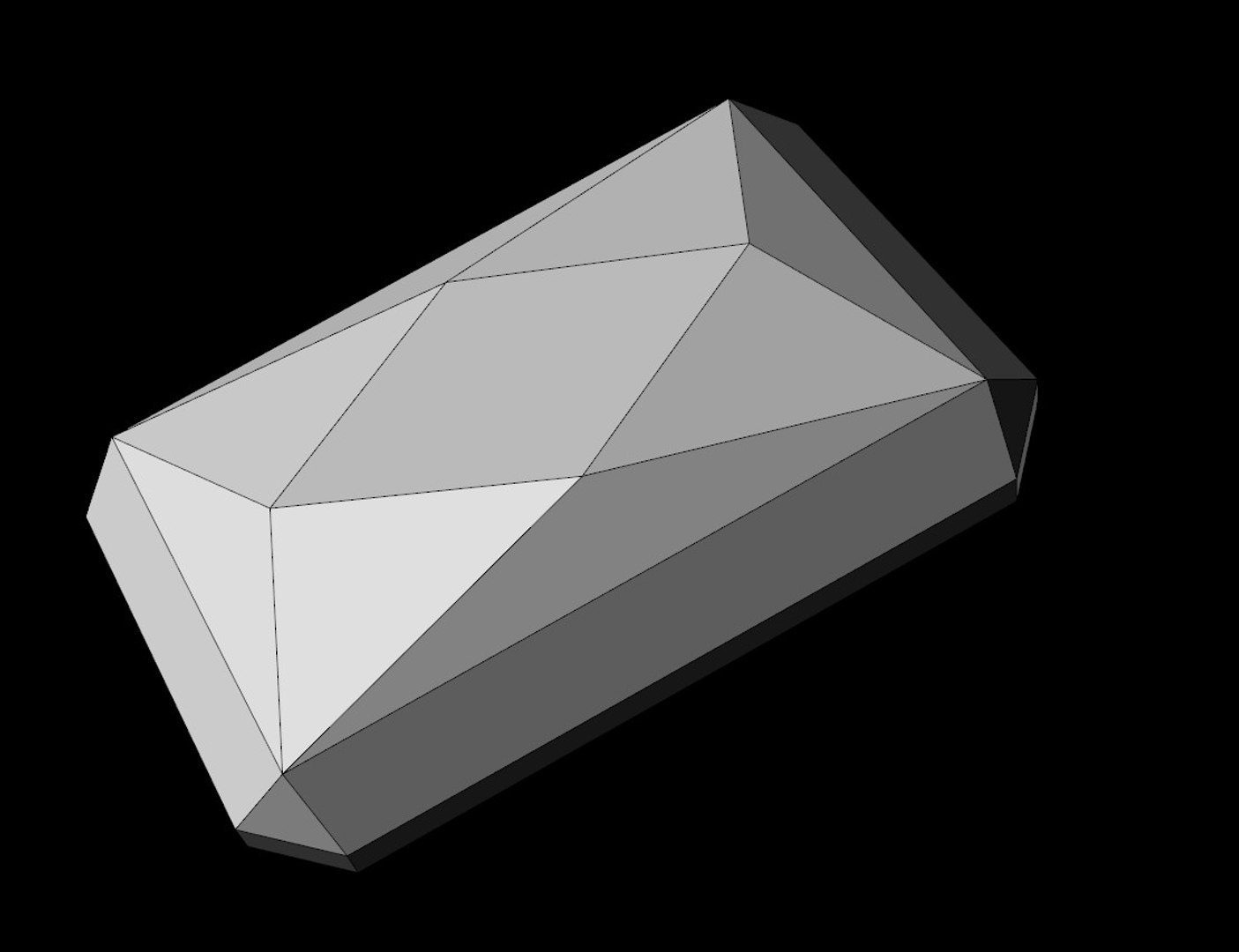 3d gem stone