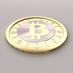 coin gold 3d model