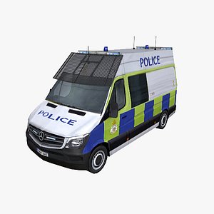 Mercedes Sprinter 2014 UK Police