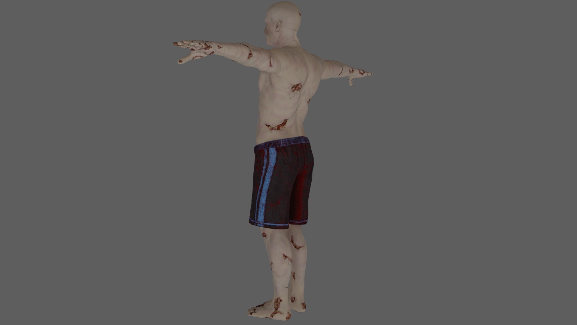 Rigged Zombie 01 3D - TurboSquid 1930235