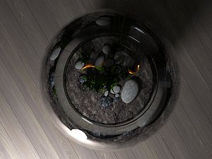 aquarium 3D model