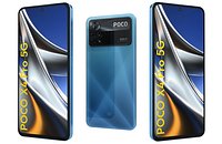 Xiaomi Poco X4 Pro 5G All Colors Low Poly