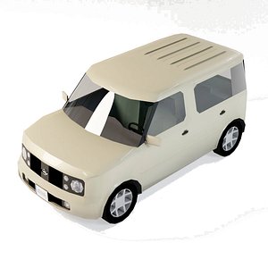 3D Nissan Cube model