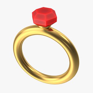 3D model Gem Ring