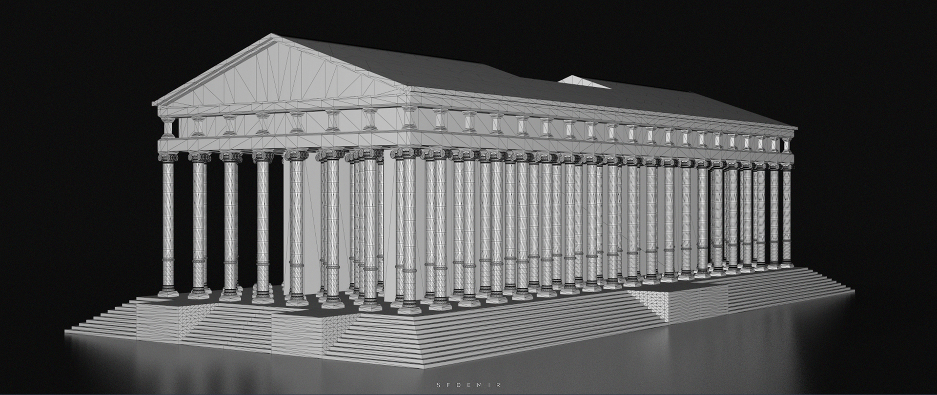 3D model Temple Of Artemis - Ephesus - TurboSquid 1750738