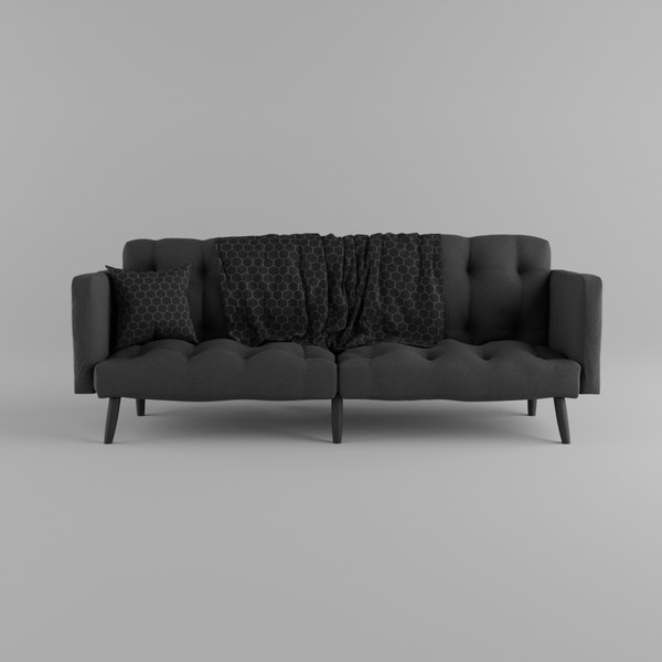 Elegant Grey Couch 3D 모델 TurboSquid 1959822
