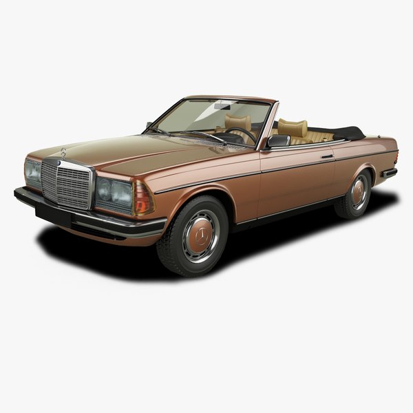 Mercedes-Benz W123 Cabrio 3D