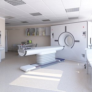 3D model Computerized Tomography Room