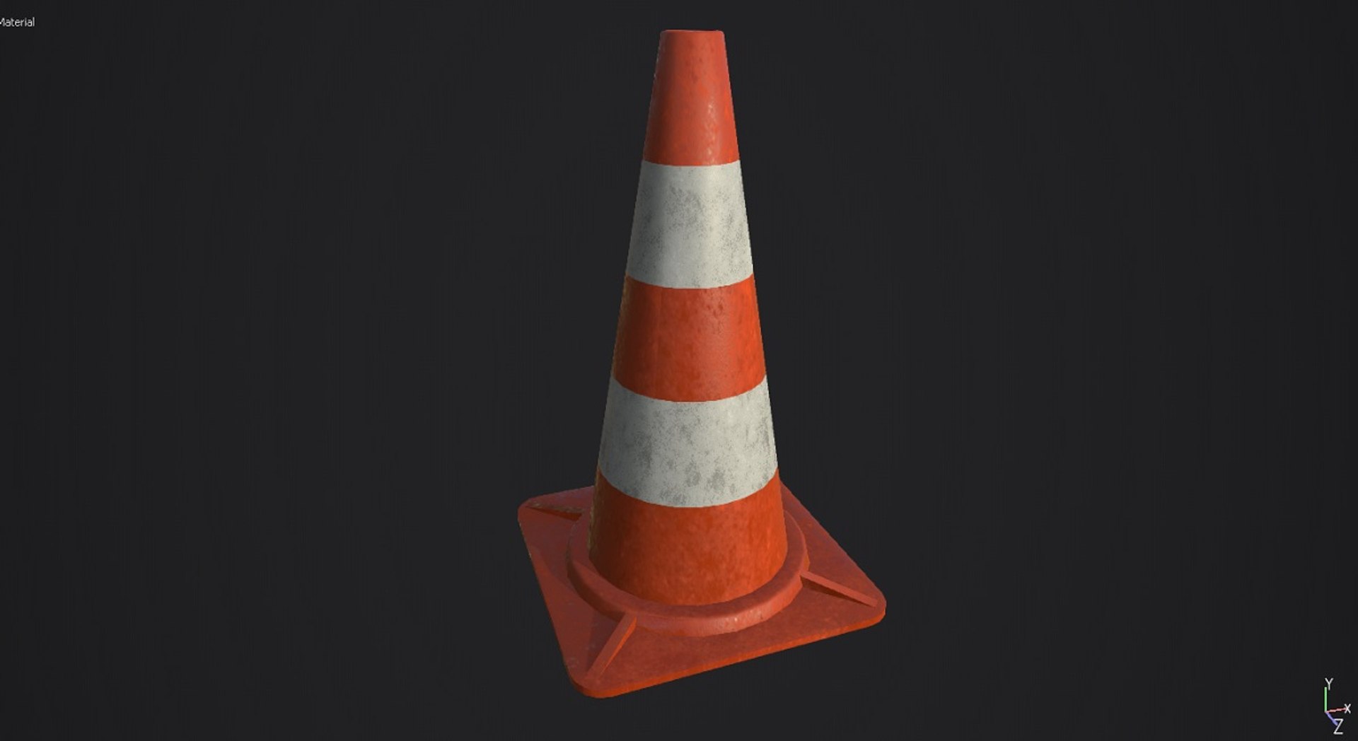 3D traffic cone model - TurboSquid 1709692