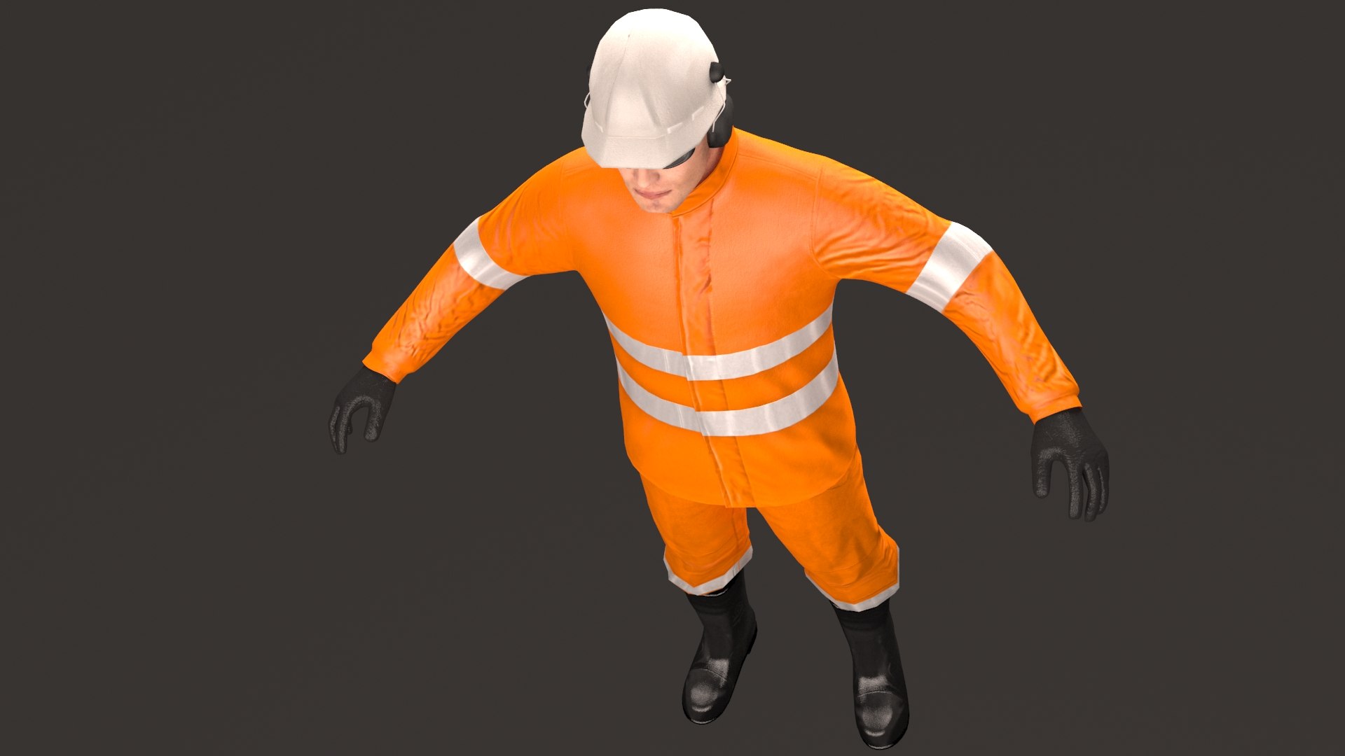 Offshore Worker Model - TurboSquid 1532030