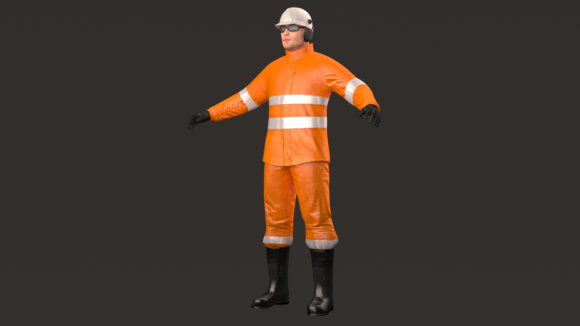 Offshore Worker Model - TurboSquid 1532030