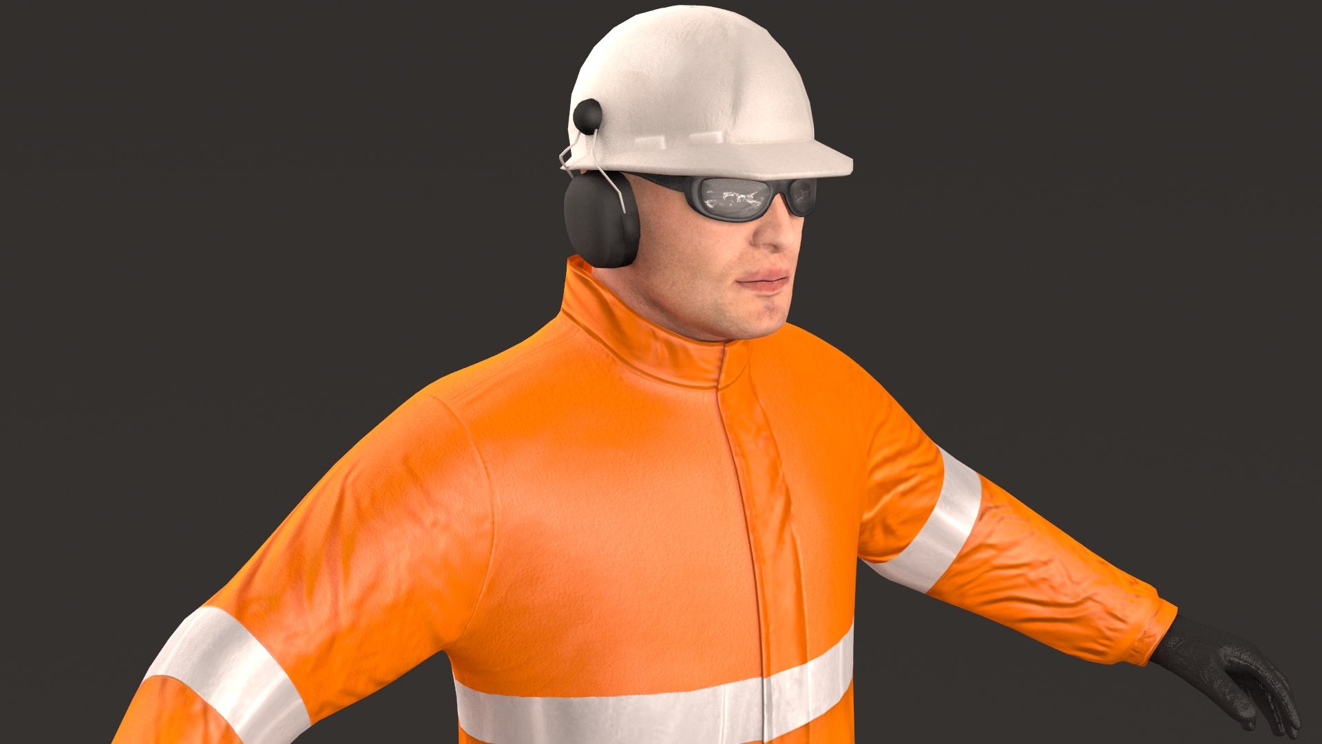 Offshore Worker Model - TurboSquid 1532030