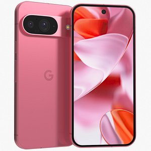 Google Pixel 9 Peony 3D model