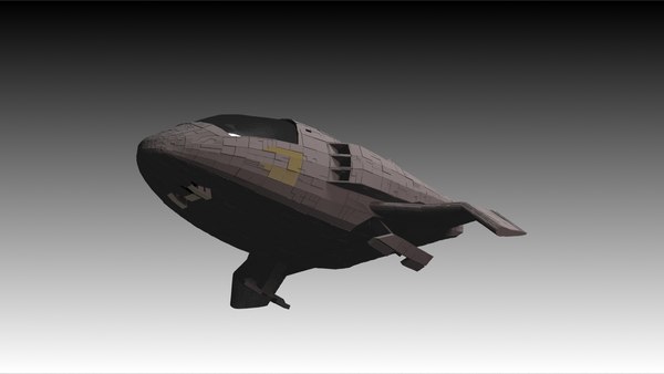 modelo 3d Modelo de nave espacial 3D gratis - TurboSquid 932151