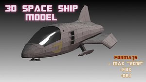 3D Spaceship Model