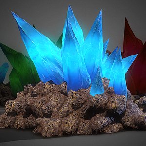 crystal ready 3D model