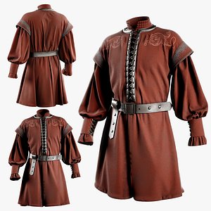 Medieval outfit 002 3D