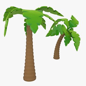 Palms 3D model