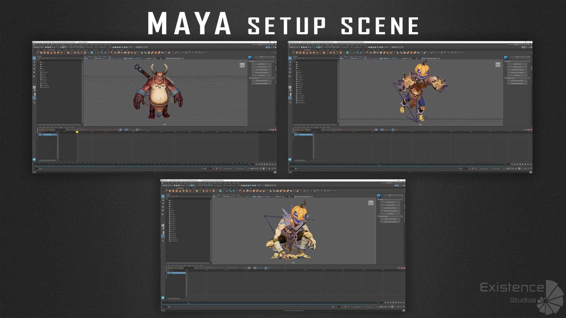 3D model Zombie - Ghoul - Demon - Troll - Monster Creature Pack 1 https://p.turbosquid.com/ts-thumb/GP/Bu9r0L/7D/10maya/jpg/1776881691/1920x1080/fit_q87/3c8036ea60394649be67d5609c8ff29e37105948/10maya.jpg
