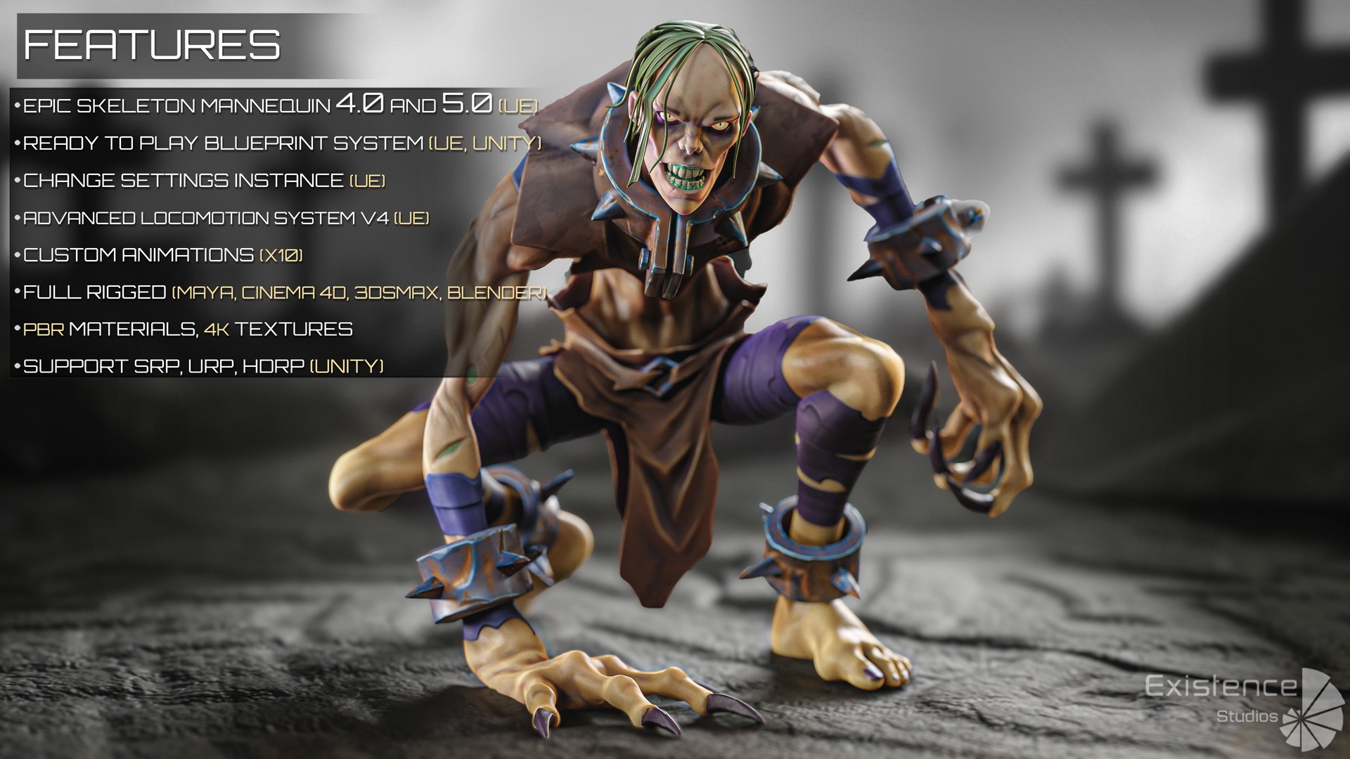 3D model Zombie - Ghoul - Demon - Troll - Monster Creature Pack 1 https://p.turbosquid.com/ts-thumb/GP/Bu9r0L/CO/2ghoulwoman/jpg/1776881683/1920x1080/fit_q87/2b9d08535d7cf0984cdd31fdffcb8d960dd2f0a6/2ghoulwoman.jpg