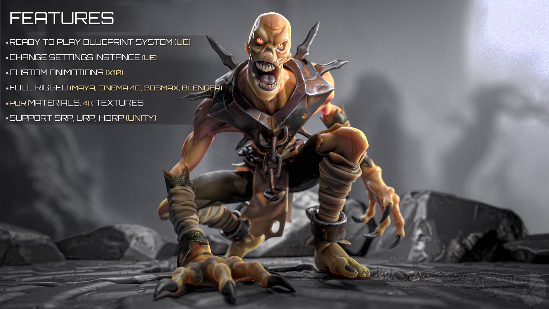 3D model Zombie - Ghoul - Demon - Troll - Monster Creature Pack 1 https://p.turbosquid.com/ts-thumb/GP/Bu9r0L/XW/2ghoul/jpg/1776881683/1920x1080/fit_q87/f049c1975b06e80ec69cc5955b3d1a3d0dc2d6d7/2ghoul.jpg