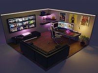 cuarto gamer