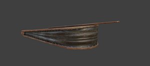 medieval blacksmith bellow with pbr textures