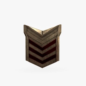 3D Dwarf Shield model