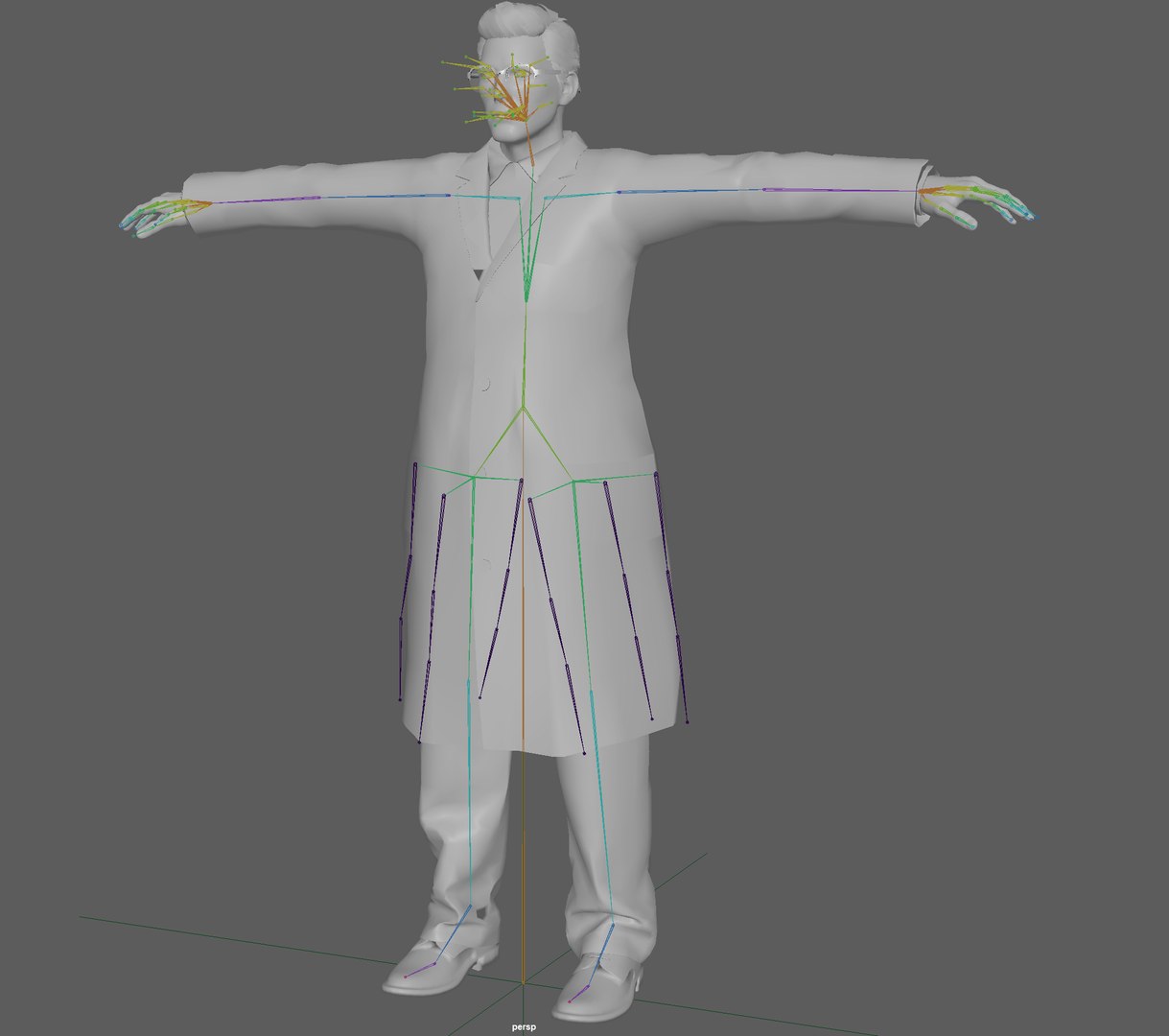 3D Scientist Doctor Rig Model - TurboSquid 2021563