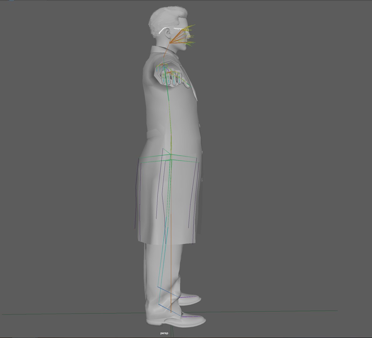 3D Scientist Doctor Rig Model - TurboSquid 2021563