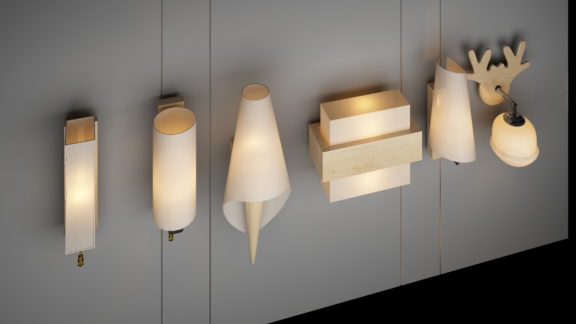 Light Collection 3D Model - TurboSquid 2373165