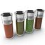 Spice Bottles Set 3