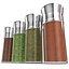 Spice Bottles Set 3