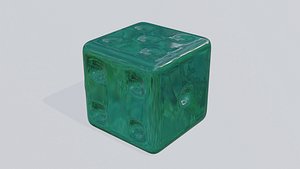 3D Crystal dice set