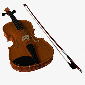 3d model violin