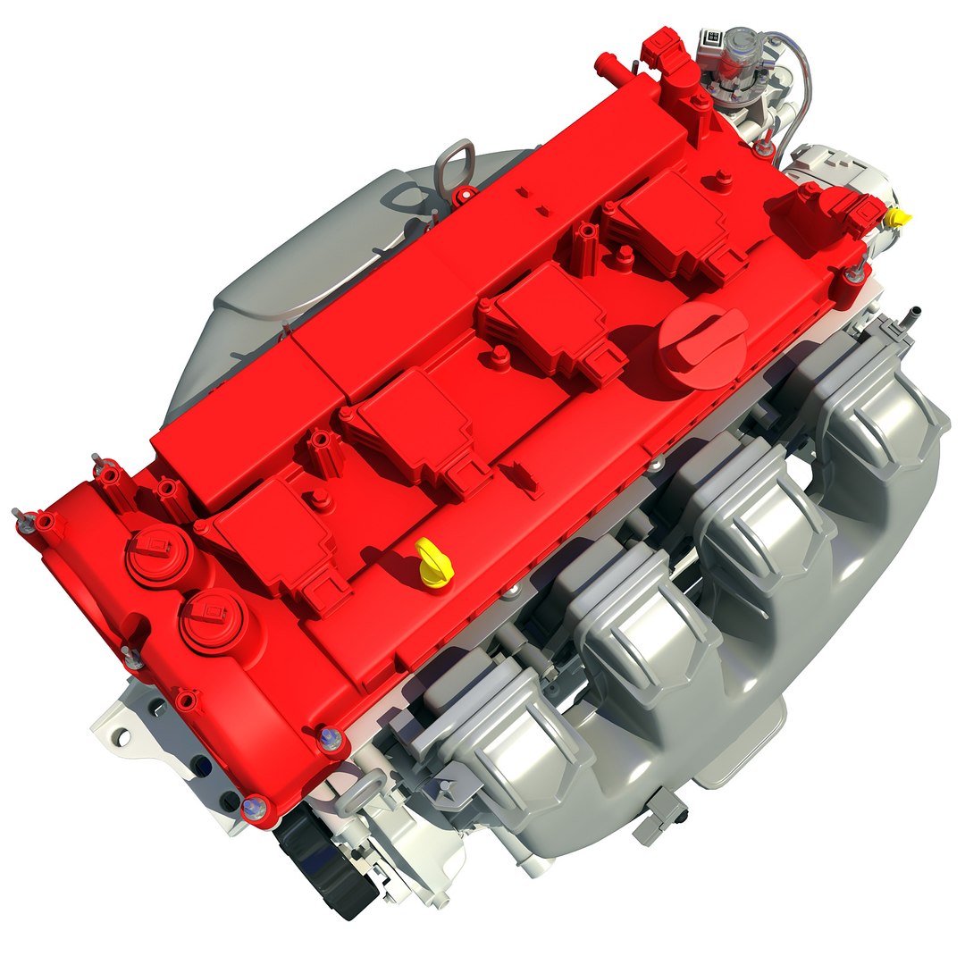 3d Model Turbo Engine