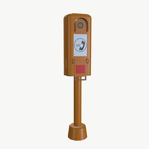 3D SOS Phone box model