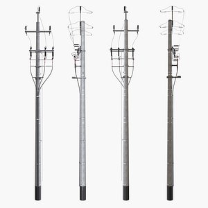 electric concrete pole model
