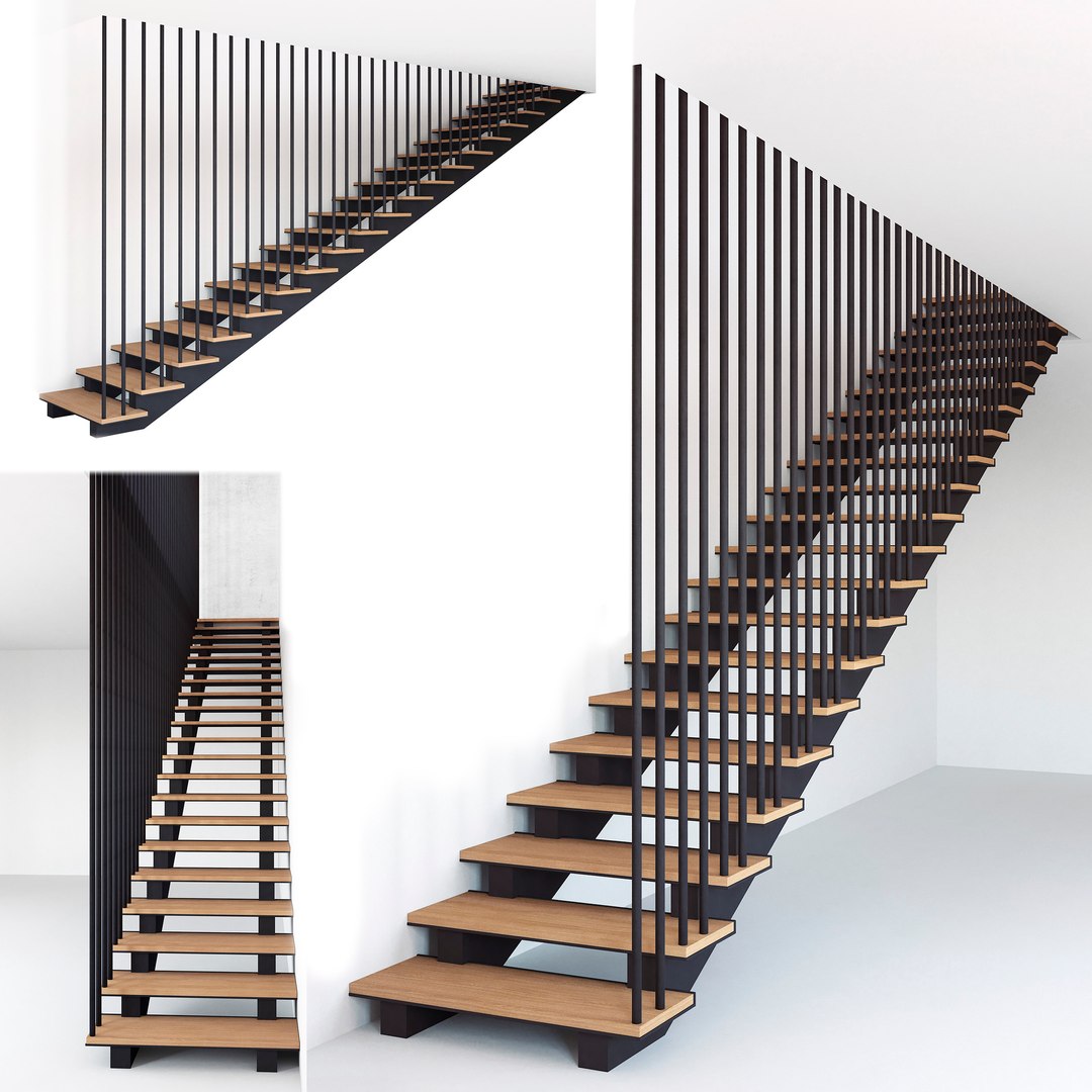 3D model Staircase 004 - TurboSquid 1844493