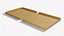 6-Zoll-Pizzaschachteln Kraftpapier Mockup