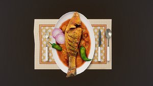 3D Fish Food
