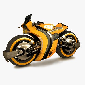 Sci Fi Racing Bike