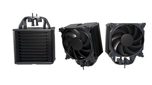 CPU Cooler 3D model