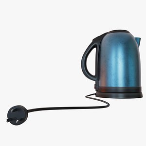 Electric Kettle Maya Rigged