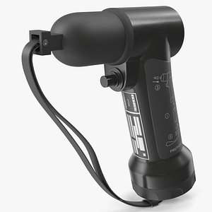 Handheld Sampling Probe For Chemical Agent Detector Black