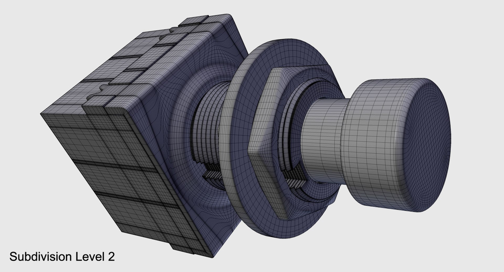 Stomp Switch 3pdt 3D - TurboSquid 1209092