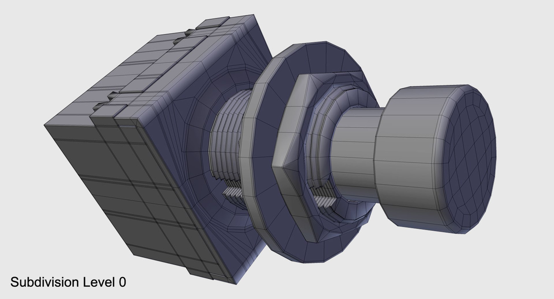 Stomp Switch 3pdt 3D - TurboSquid 1209092